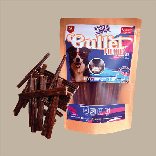 Palitos de Esófago (Gullet) Doy Pack x20 Unidades de 6"