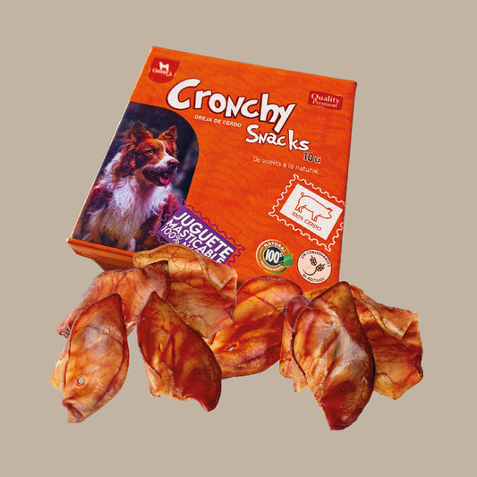 Orejas de Cerdo Deshidratadas x10 Unidades ( Cronchy Snacks)
