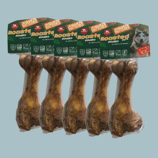 Hueso de cerdo Natural Deshidratado (Roasted Pork Húmero) x5u