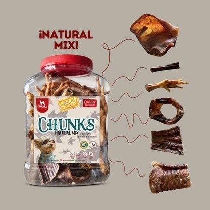 Chunks Natural Mix Bombona (35 Snacks)