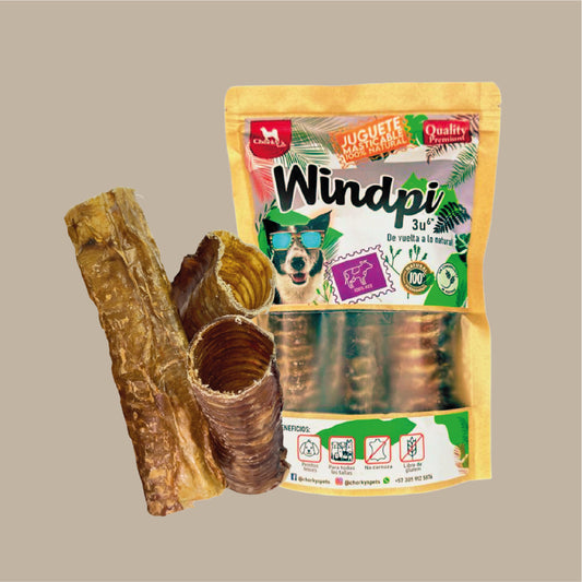 Traquea Deshidrada de 6" x 3 Unidades(Windpy)