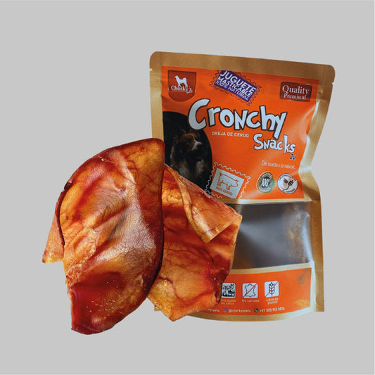 Cronchy snacks (OREJA DE CERDO X 2U)