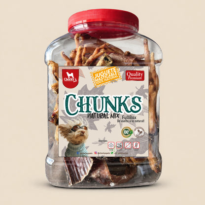 Chunks Natural Mix Bombona (35 Snacks)